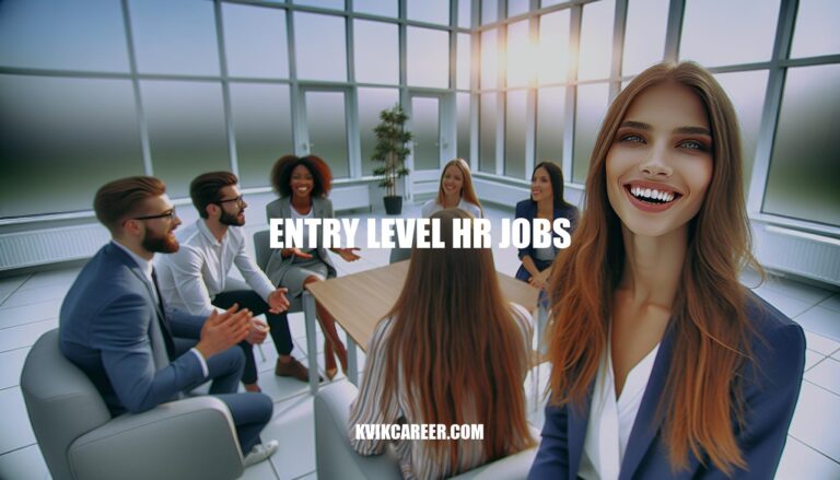 Beginner's Guide to Entry Level HR Jobs