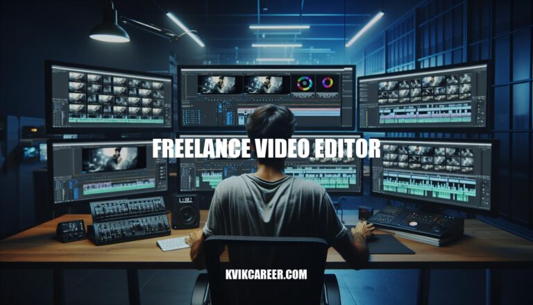 Essential Guide for Freelance Video Editors