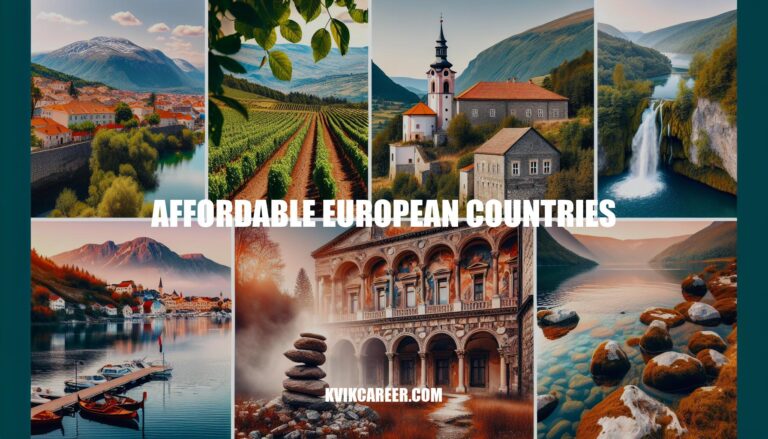 Top Affordable European Countries for Budget Travelers